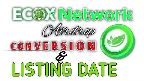 ECOX Network $ECX Token Conversion, Listing Date & KYC Verification || New Update