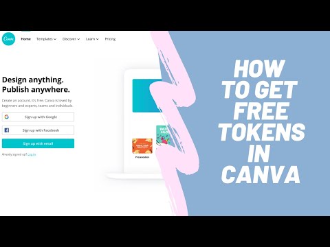 How to get free Canva tokens?