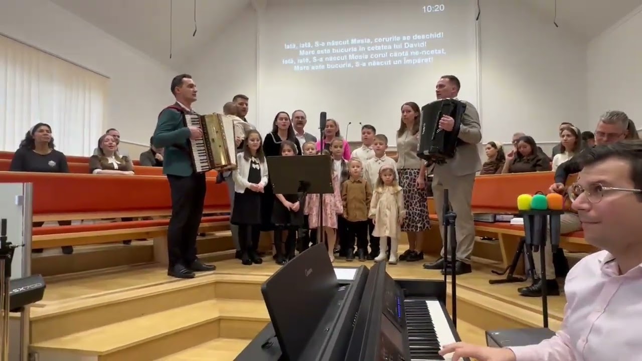 Iată, iată sa născut Mesia......familiile Călin și Chira