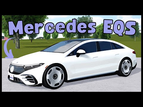The 2022 Mercedes EQS is the Perfect Electric Luxury Car! || Greenville Roblox