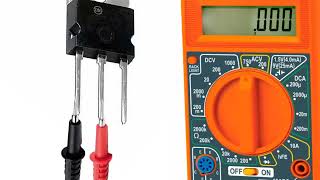 Transistor  BJT PNP NPN : pin identification, fault diagnosis, operation