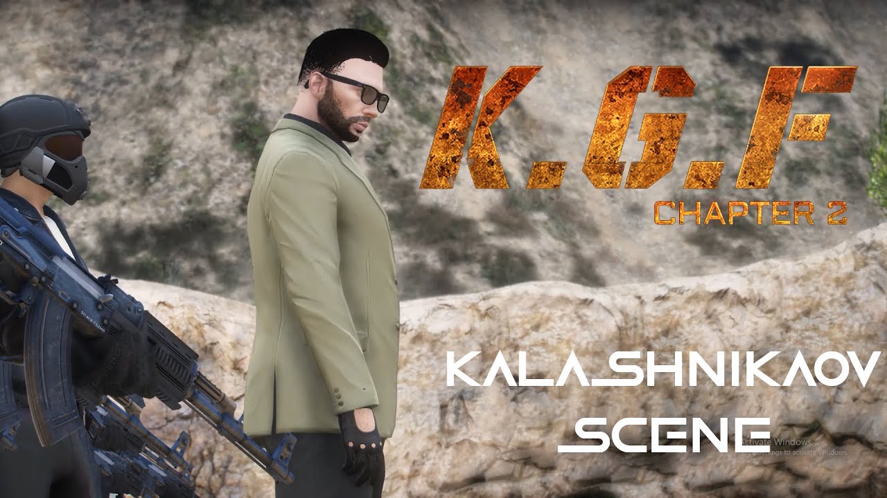 SRRA DUDE - KGF 2 Kalashnikov scene | GTA V Cinematics | Err Gamer ...