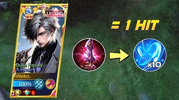 AAMON FIRST SKILL 10X DAMAGE USING THIS ITEM BUILD! ( auto 1 hit )