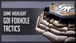 [C&C3: Kane's Wrath] Game Highlight - GDI Foxhole Tactics