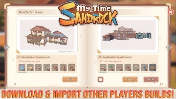 How to download & import Workshops/Homes | My Time at Sandrock 🌵|