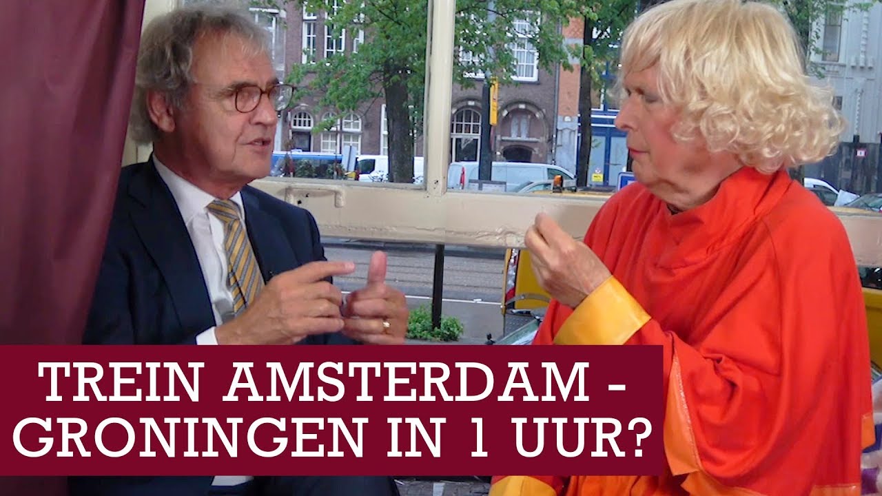 NS president directeur Roger van Boxtel over Zuiderzeelijn