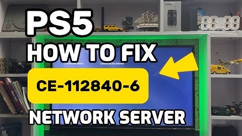 How To Fix PS5 CE-112840-6 There was a problem connecting to the server