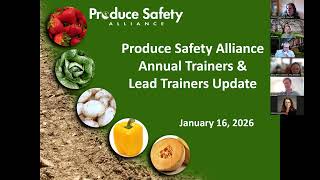 2025 PSA Annual Trainers and Lead Trainers Update Webinar