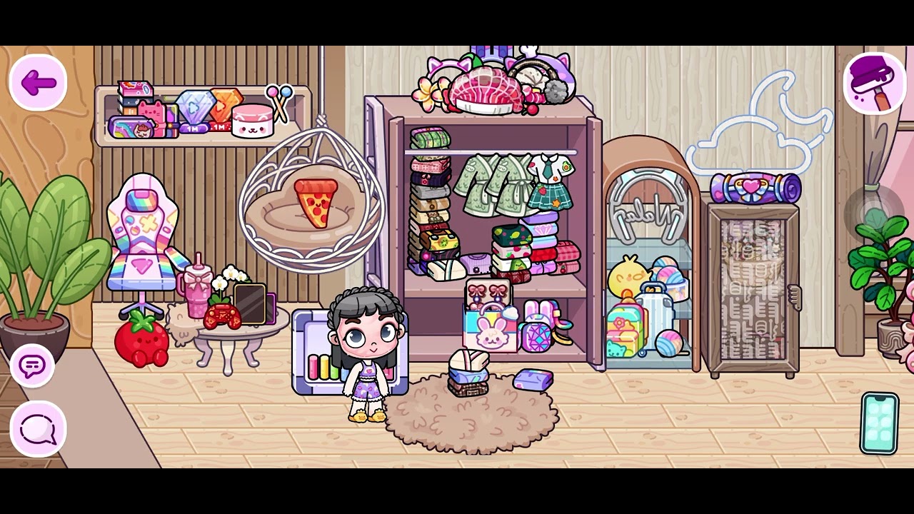 Night routine with nayla🌷🍡🎀🌈🍓✨🩷💢🫐🌰🍬🍉