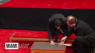 MLN Keanu Reeves Hand & Footprint at TCL Chinese Theatre 2019