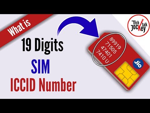 Video: ICCID För Ett SIM-kort: Vad är Det, Hur Man Känner Igen Det Och Bestämmer Det