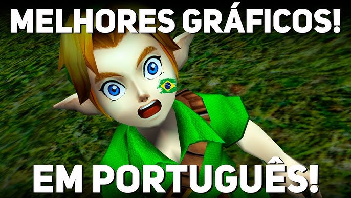 SAIU THE LEGEND OF ZELDA OCARINA OF TIME 3D COM TRADUÇÃO EM PORTUGUES (PT-BR)