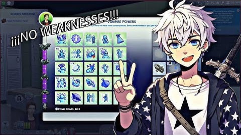 Make your vampire sim have not weaknesses