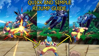 Quick and Simple 5H Rejump Guide!! DBFZ