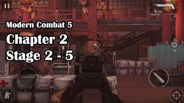 Modern Combat 5: Blackout] Chapter 2 Stage 2-5 clear