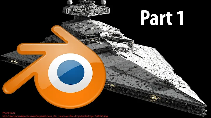Imperial Star Destroyer in Blender (Shorter Tutorial) - Part 1