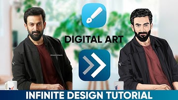 infinite Design Digital Art Tutorial || Prithviraj ❤️
