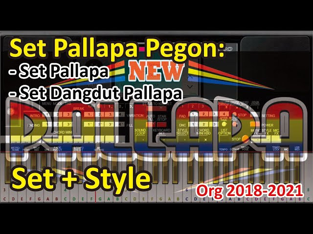 Set + Style Org PALLAPA Pegon Org 2021 | Set Pallapa Manual + Style Gratis | Music Studio class=