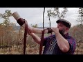 Blowing a Massive Viking Era Themed Horn