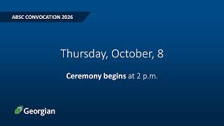 ABSC Convocation 2026
