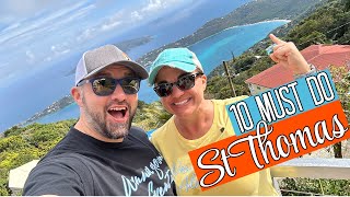 Top 10 Things to do in St Thomas in One Day | Cruise Travel Guide