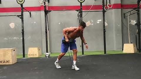 Banded dumbbell row  | training culture