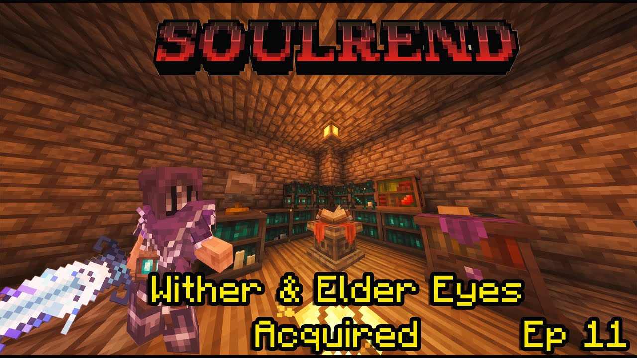Soul Rend Minecraft Collecting Some Eyes + New Apotheosis Enchanting Setup -Soul Rend Ep 11 ...