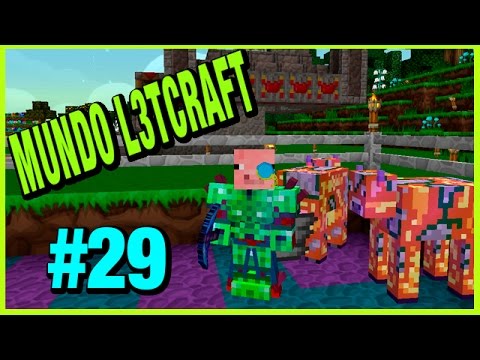 GRANJA DE MANZANAS DE ORO| EP.29 | #MUNDOL3TCRAFT videojuegos ps4