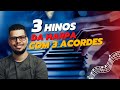 3 HINOS DA HARPA COM 3 ACORDES (aula para iniciante no teclado)