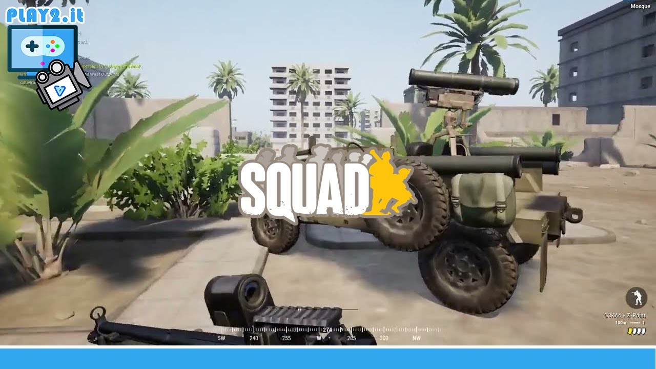 Squad - military FPS game - gameplay (beginner with low specs)