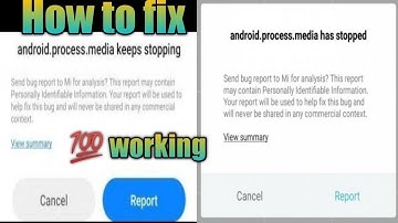 Android.Process.Media keeps Stoping Mi Xiaomi ! Fix bug Problem solved 2021 | Redmi | Poco