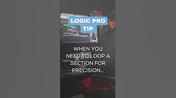 How to quickly loop in Logic Pro X | Logic Pro Tip