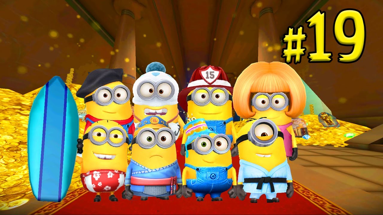 Despicable Me: Minion Rush - Gameplay Walkthrough (iOS, Android) CHAPTER 19 - ALL Mission