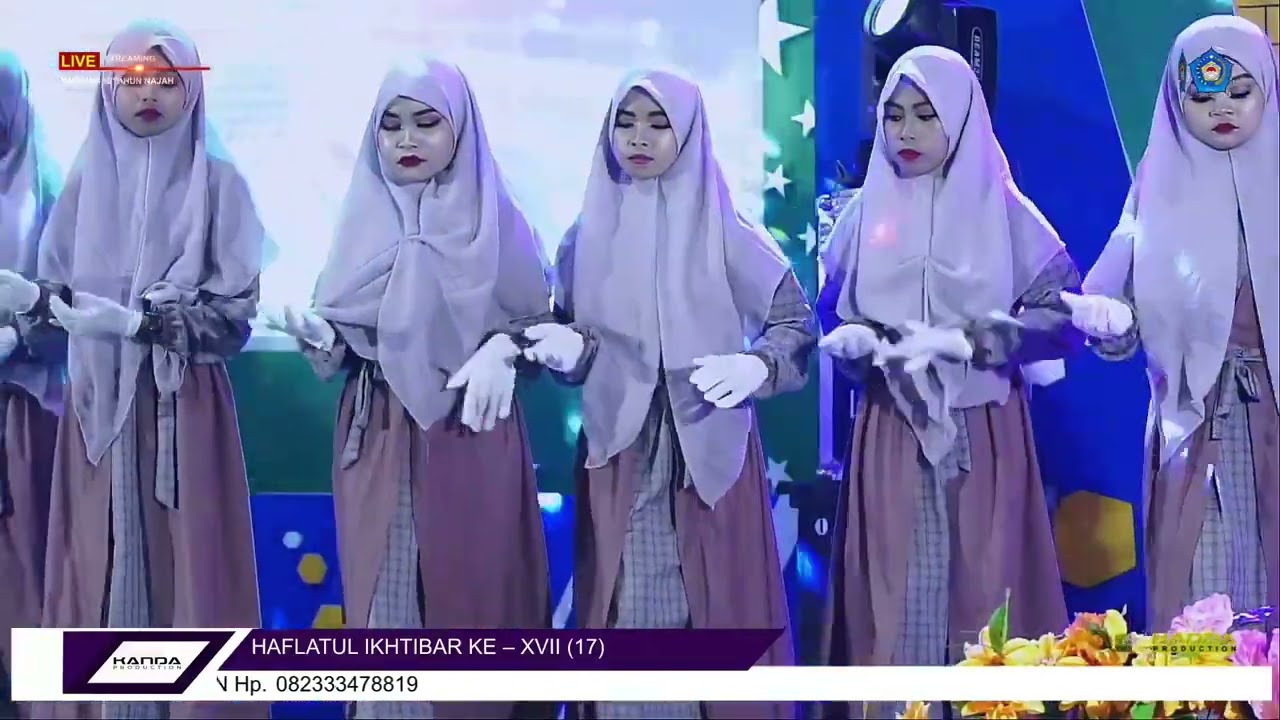 PUTRI-PUTRI CANTIK MIFTAHUN NAJAH. Salam Sapa & Salam Hormat Haflatul Ikhtibar 2021/2022