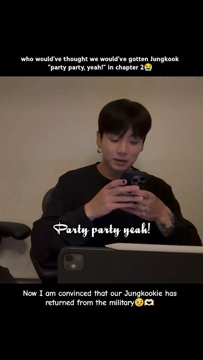 Finally! Jungkook 