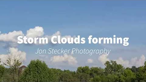 Cloud Time Lapse Compilation - 08-17-2019