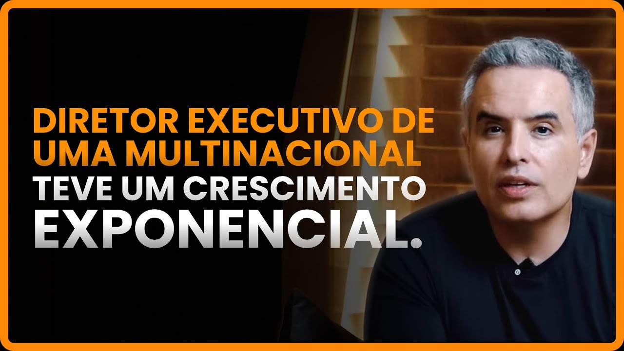 DIRETOR EXECUTIVO de uma multinacional teve um CRESCIMENTO EXPONENCIAL ...