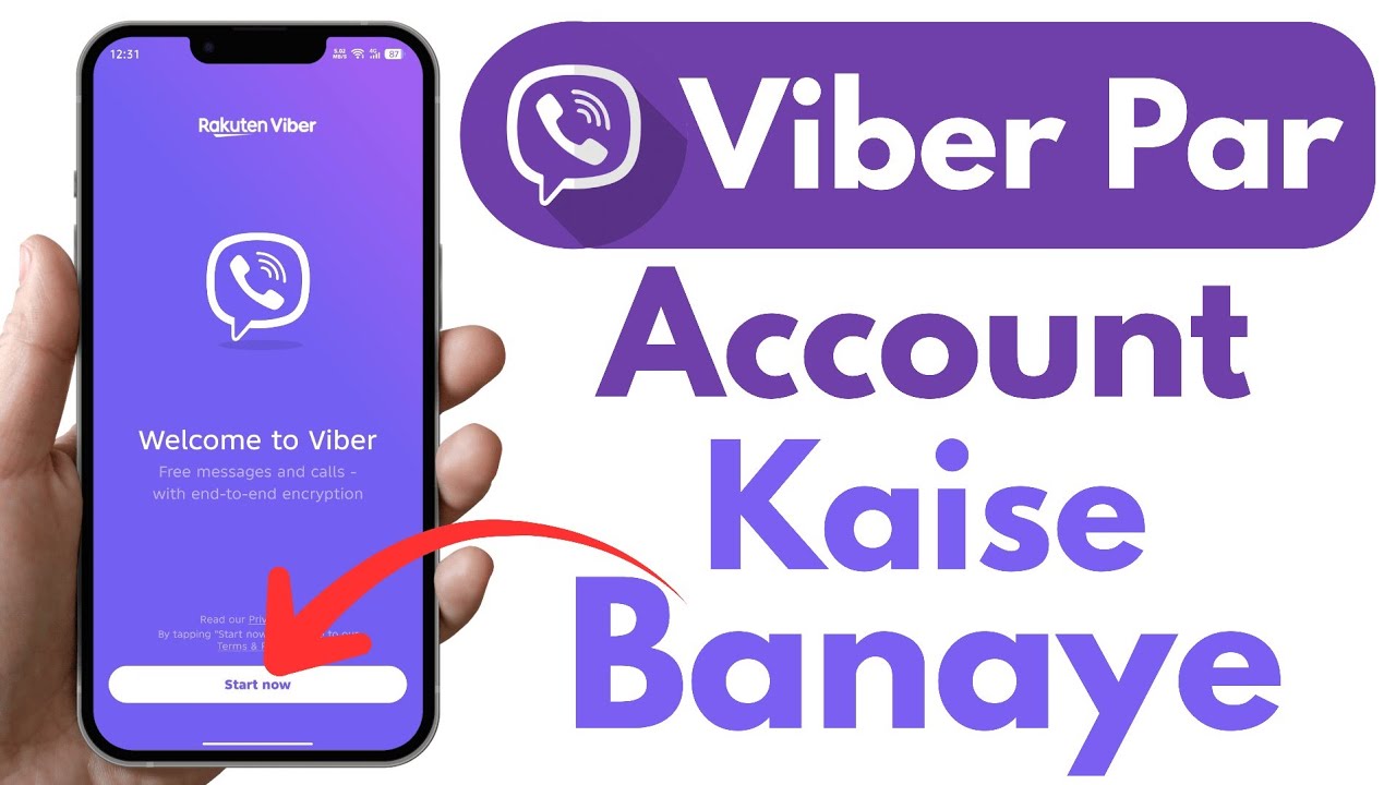 Viber Account Kaise Banaye || How to Create Viber Account - YouTube
