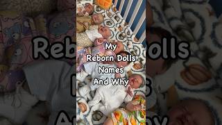 What are my reborn dolls names? #reborns #reborndolls #rebornbaby #realisticart #art #dolls #hobby