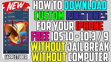 How to Download And Set Ringtones on iPhone Free (No Computer No Jailbreak) iOS 10 - 10.3 & iOS 9!