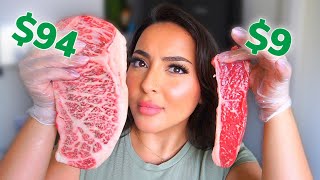 أكلت أغلى وأرخص قطعة لحم في العالم 🥩🔥 | بسمة داش