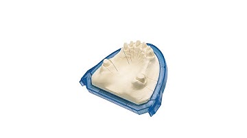 model-tray - fabrication of dental models without pins
