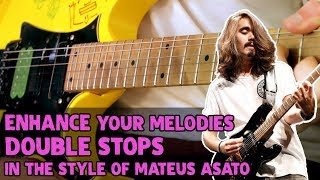 How Mateus Asato Uses Double Stops To Enhance Lead Phrasing Post Psycho Jam Ysis