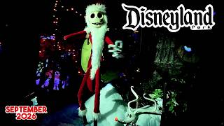 🏰🍂 Disneyland September 2026 | Halloween Walkthrough: Haunted Mansion Holiday & Pirates POV Rides!