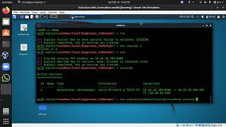 EthicalHacking_ creating persistence on the target in paahto