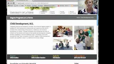 Master of Science in Child Development