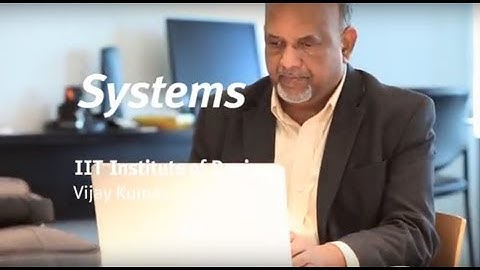 Our Faculty | Vijay Kumar on Systems Design