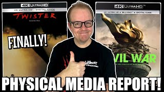Civil WAR And TWISTER On 4K Finally Confirmed? | The Physical MEDIA Report #207