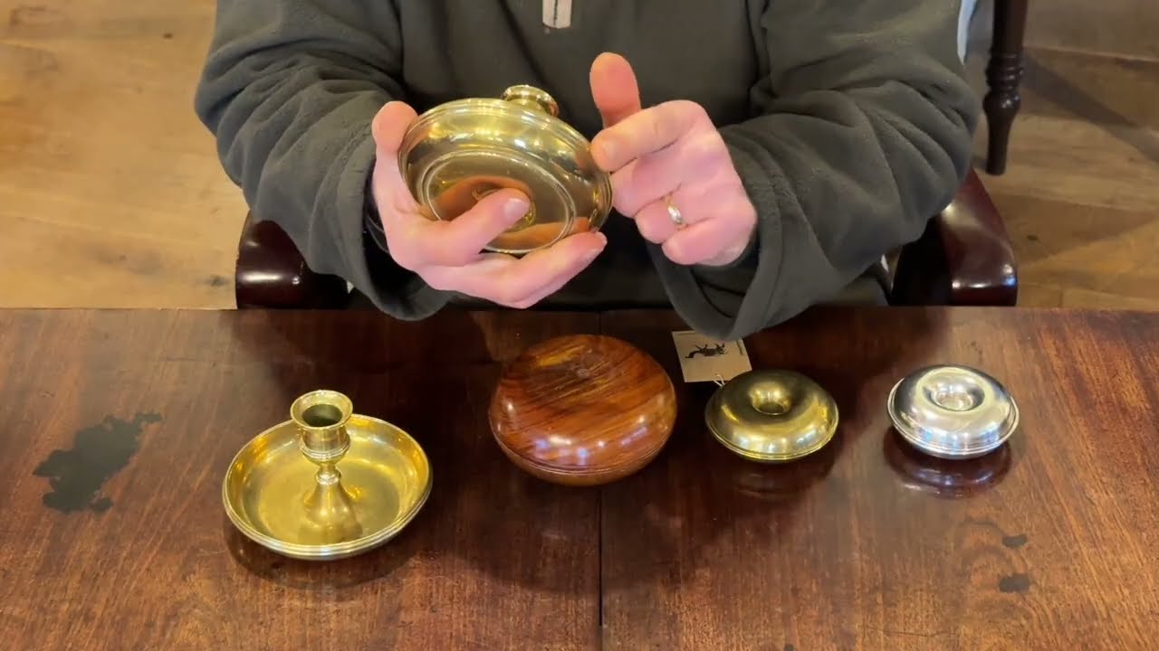 Antique Travel Candlesticks - a simple but iconic design. - YouTube