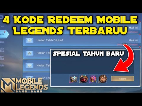 UPDATE?! KODE REDEEM MOBILE LEGENDS TERBARU HARI INI 2024 SPESIAL TAHUN BARU?! BURUAN REDEEM